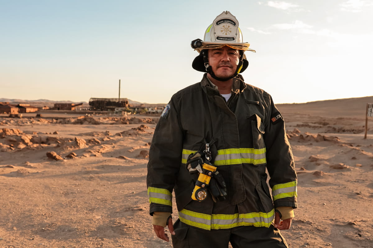 Cristian Loo y sus 25 años de compromiso con la labor bomberil