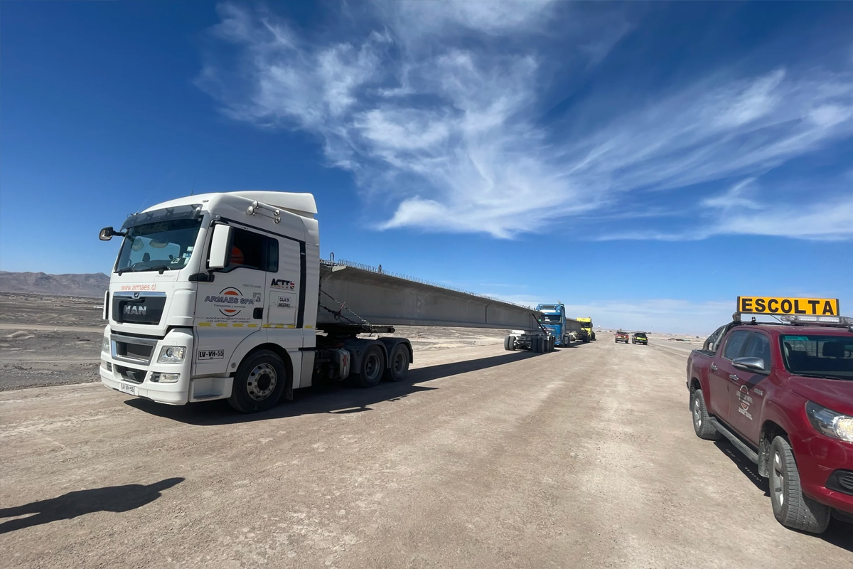 Armaes: Una empresa de transporte de carga que se consolida en el norte de Chile