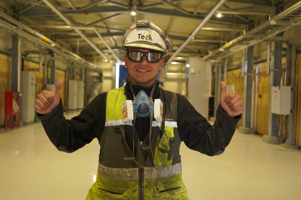 Llegó como aprendiz: Eduardo Pallarés consolida su camino en la mantención minera